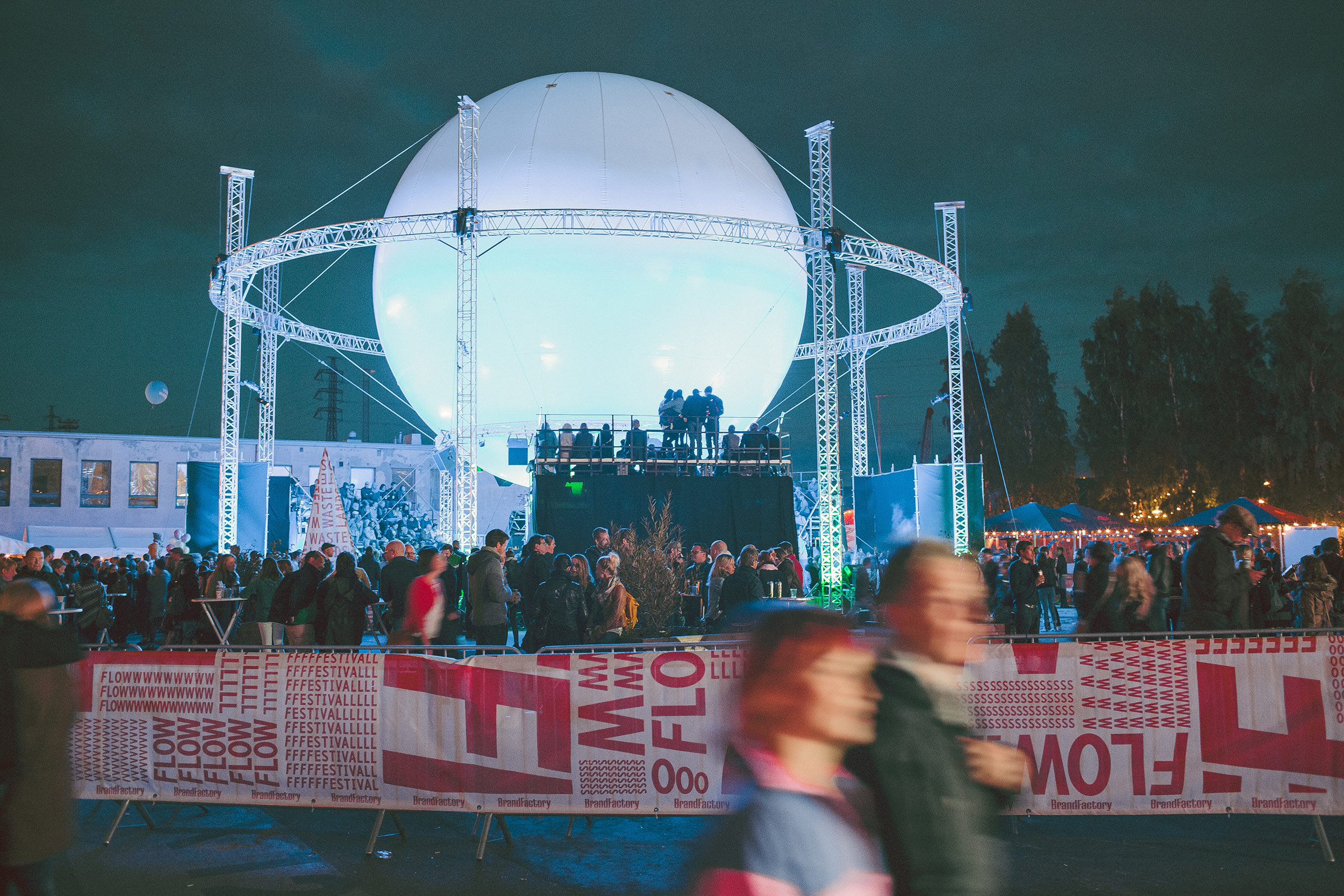 New Wastelands stage at Flow Festival 2012