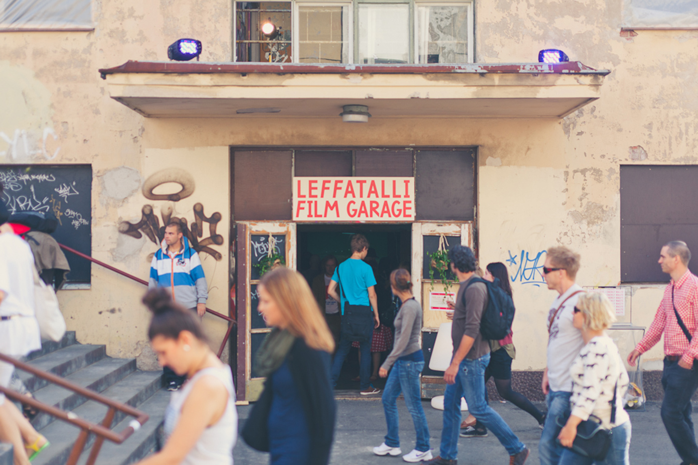 Film Garage pictured from outside