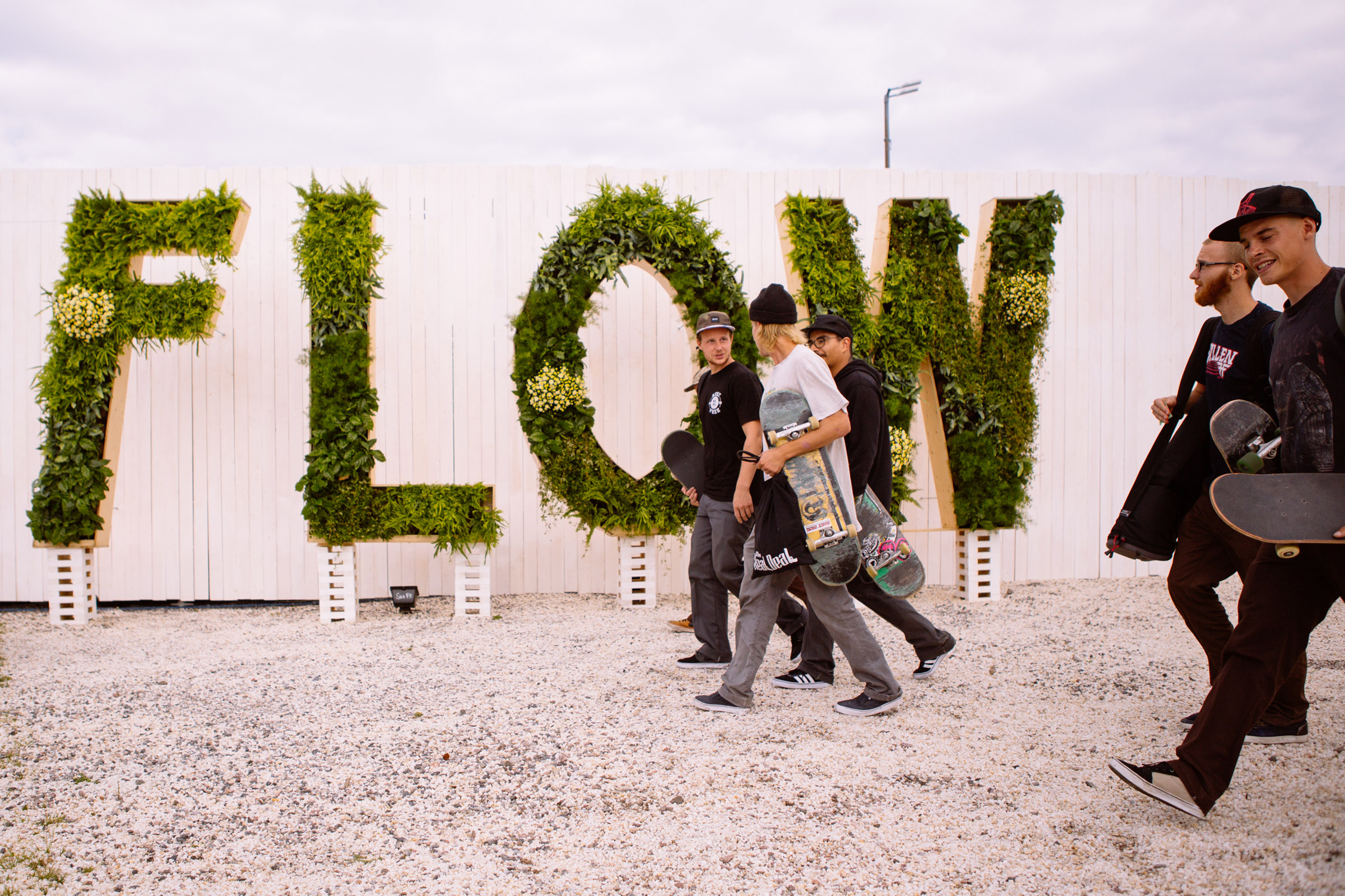 Living Flow art piece at Flow Festival 2013