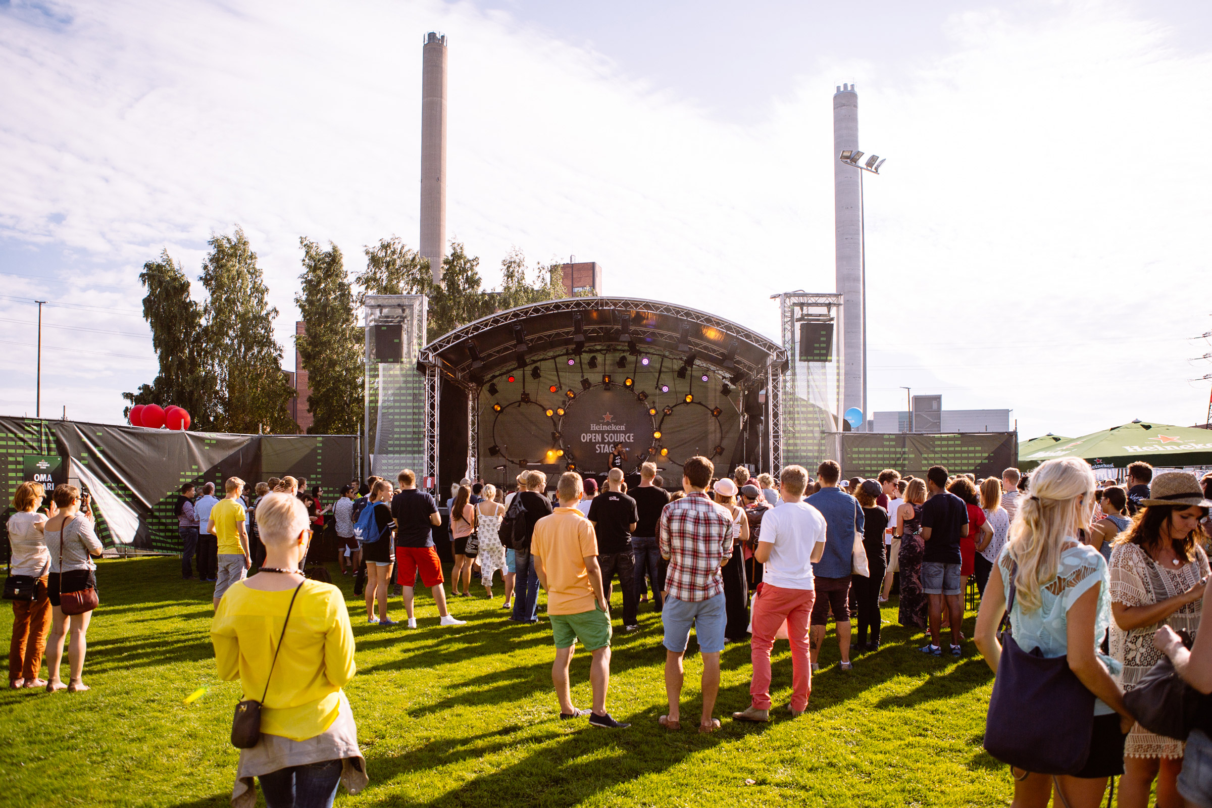 Heineken Open Source Stage at Flow Festival 2013