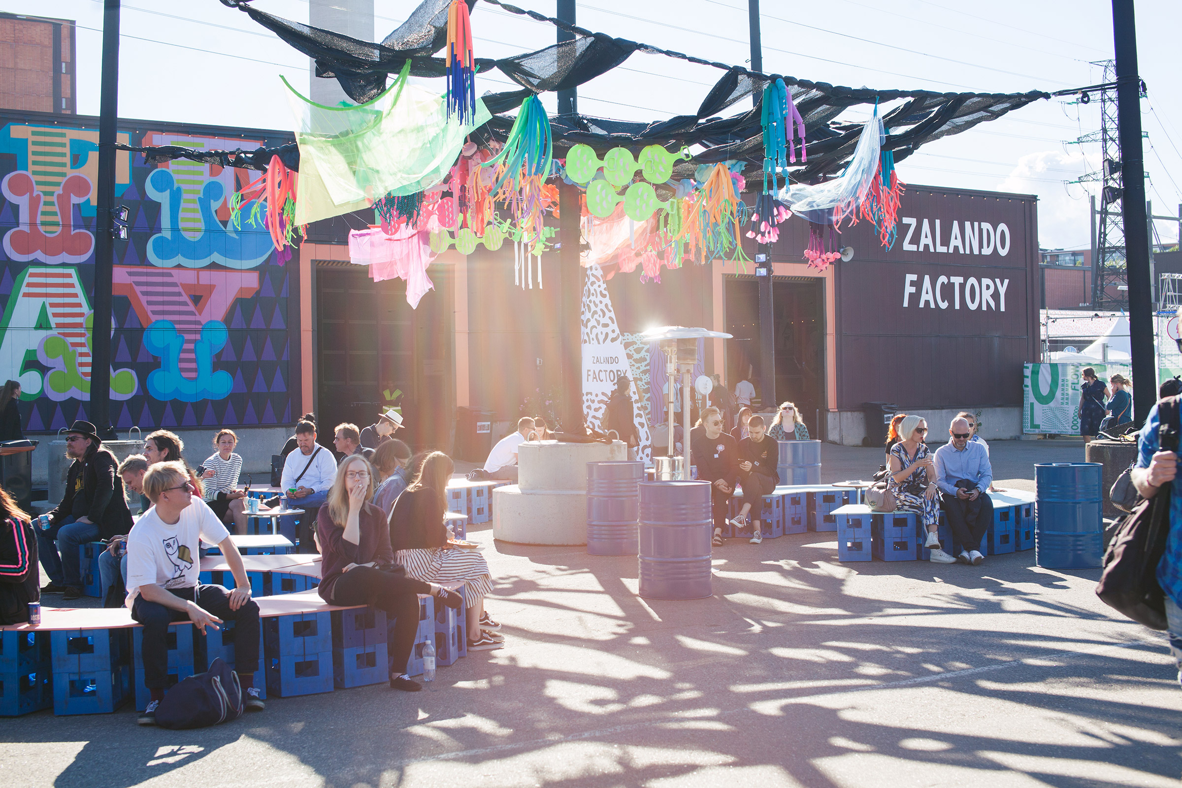 Zalando Factory pictured from outside